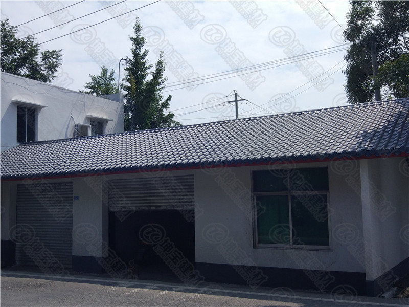 溫江區(qū)府通路政府舊房改造合成樹(shù)脂瓦案例