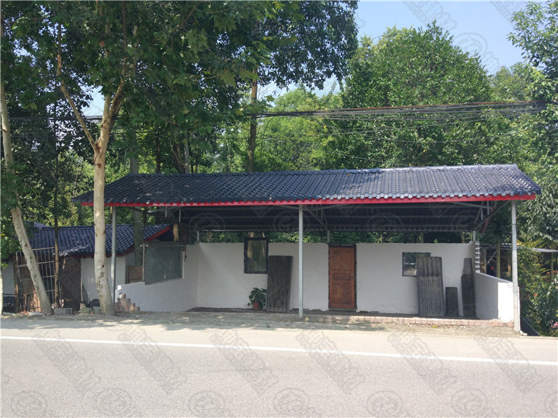 溫江區(qū)府通路政府舊房改造合成樹(shù)脂瓦案例
