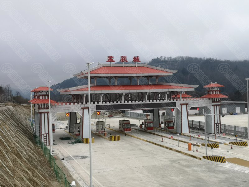 孟獲城高速路收費(fèi)站合成樹(shù)脂瓦 孟獲城高速路收費(fèi)站合成樹(shù)脂瓦